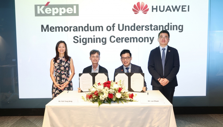 Keppel, Huawei partner to power Asia’s low-carbon transition